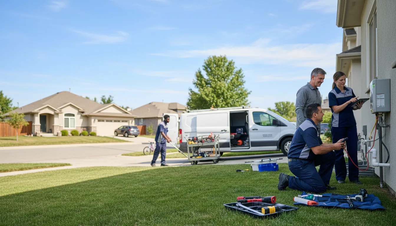Tankless water heater service in Napavine, WA
